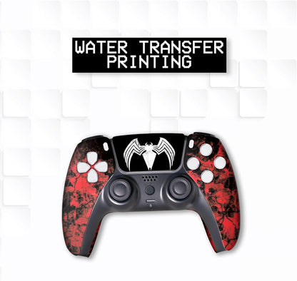 BCB Controller Customised for PS5 Controller Wireless. Original Playstation 5 Controller Compatible with Custom PS5 Remote Control Console. Customized with Permanent Hydro-dip Printing (Not a Skin)