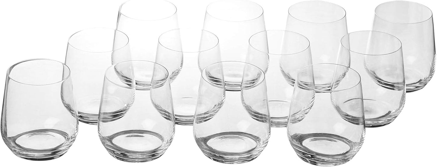 10 Strawberry Street Catering Stemless Wine Glass, Clear