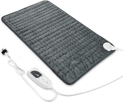 Electric Heating Pads, Heated Pad for Back Pain Muscle Pain Relieve - Dry & Moist Heat Therapy Option - Auto Shut Off Function, Hot Pad