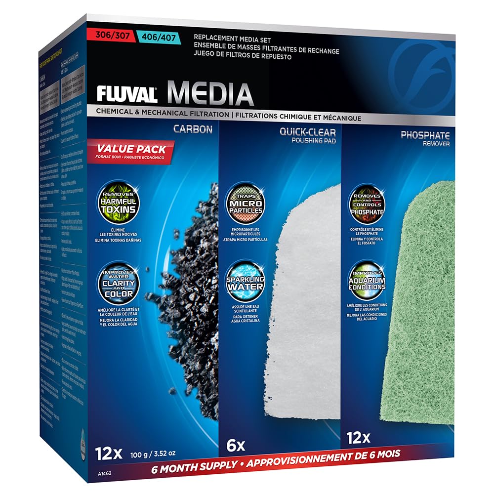 Fluval 106/107 & 206/207 Filter Media Value Pack