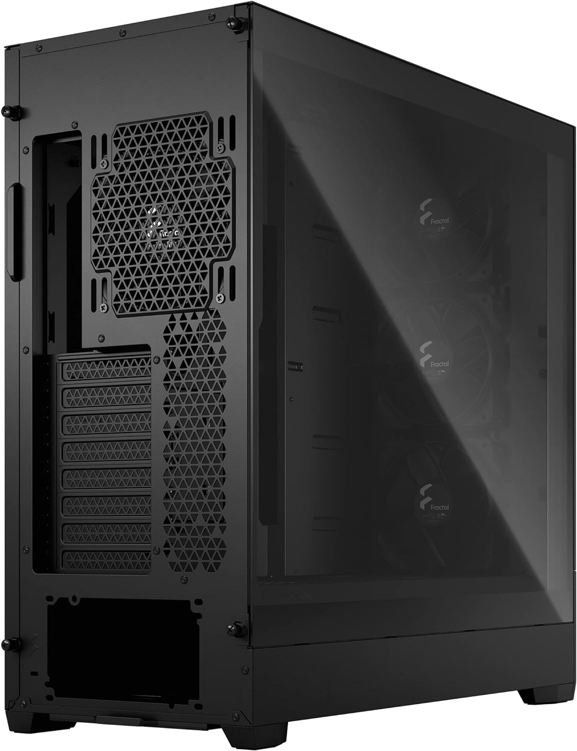 Fractal Design Pop Silent Black Solid ATX mATX Mini ITX Power supply included No