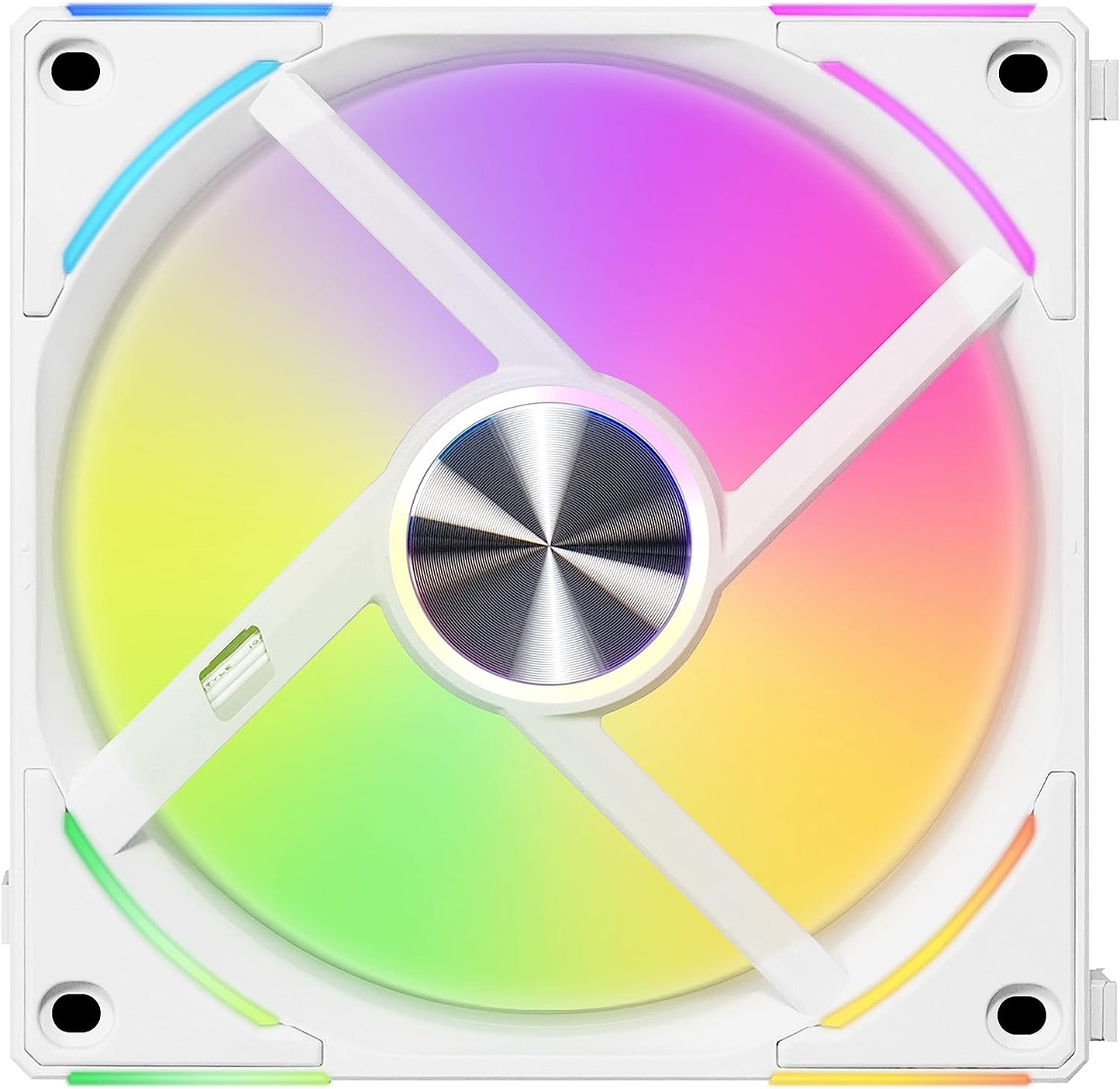 Lian Li UNI FAN AL140 Digital Addressable RGB 140 Fan , Single Pack - White