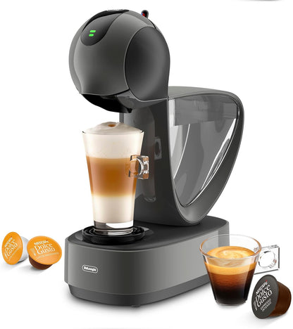 Nescafe Dolce Gusto by De'Longhi INFINISSIMA Touch Automatic Capsule Coffee Machine with Compact & Powerful up to 15 Bar Pressure, Cappuccino, Tea, Hot Chocolate & Espresso Coffee Maker EDG268.W White