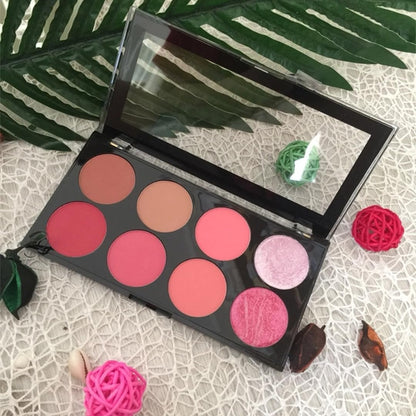 Makeup Revolution Makup Ultra Blush Palette Sugar & Spice, Multicolored Pink