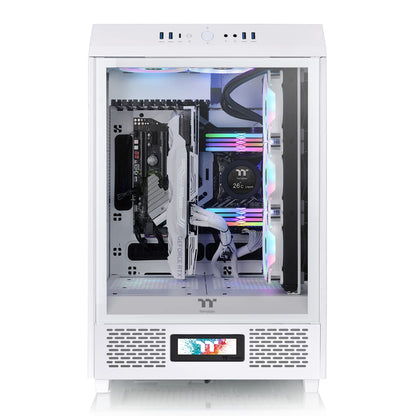 Thermaltake Tower 100 Black Edition Tempered Glass Type-C (Usb 3.1 Gen 2) Mini Tower Computer Chassis Supports Mini-Itx Ca-1R3-00S1Wn-00