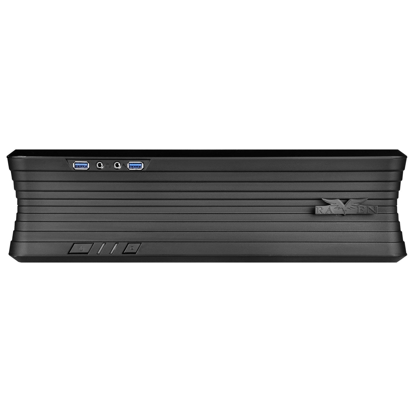 SilverStone Technology Gaming Slim Computer Case for Mini-Itx with Integrated RGB Lighting Cases (SST-RVZ03B-USA)