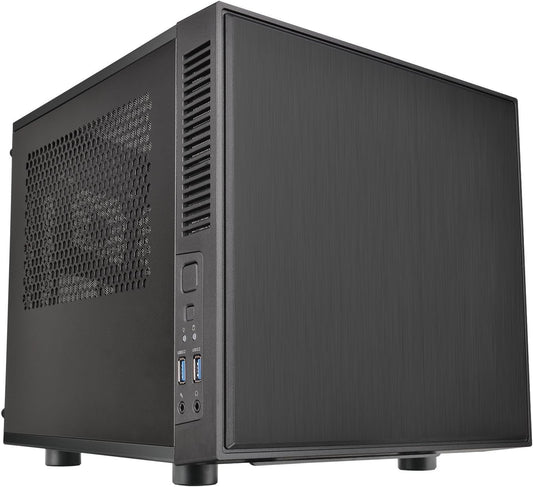 Thermaltake Suppressor Mini Itx Cube Chassis Ultra Quiet Gaming Silent Computer Case Ca-1E6-00S1Wn-00