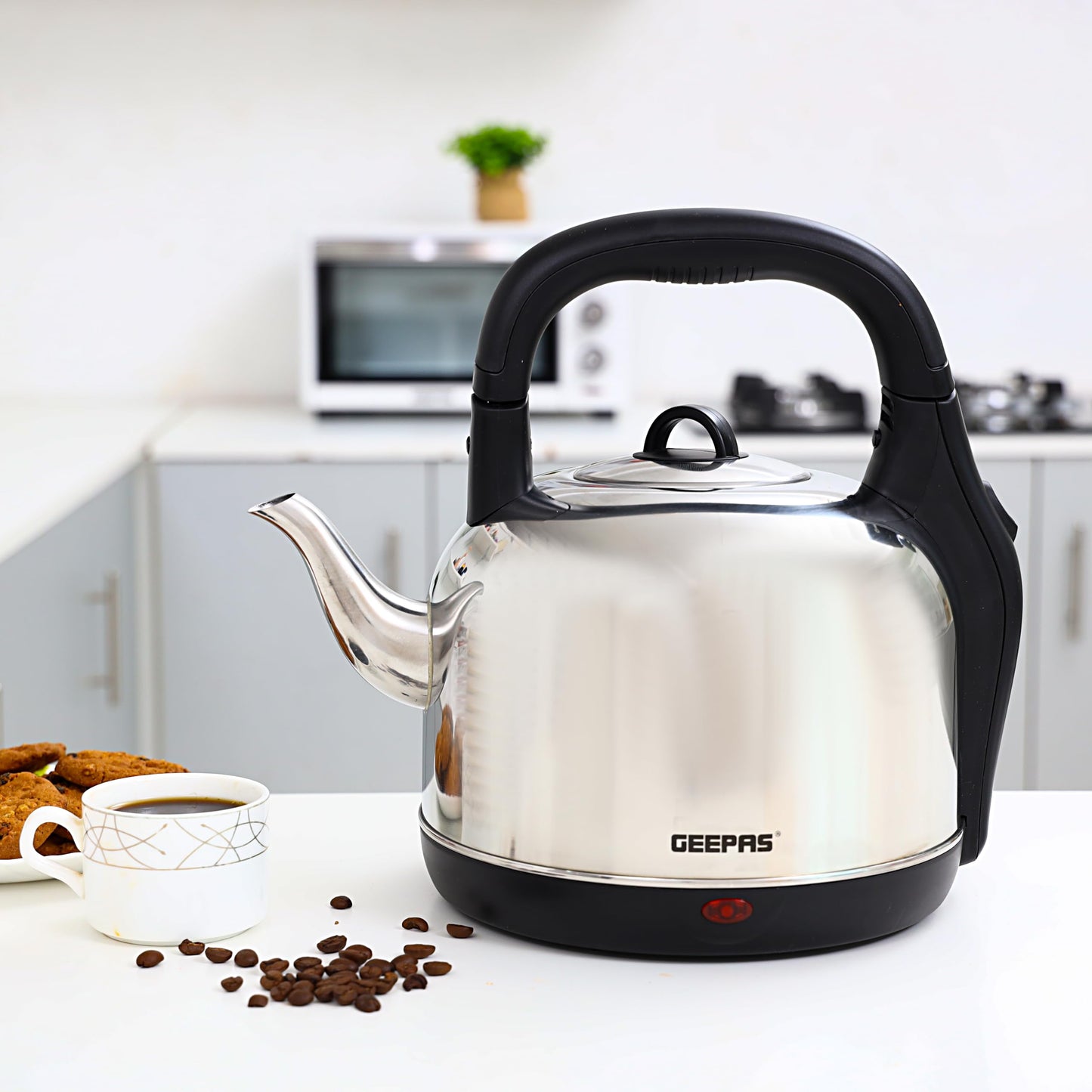 Geepas Stainless Steel Electric Kettle, 4.2L