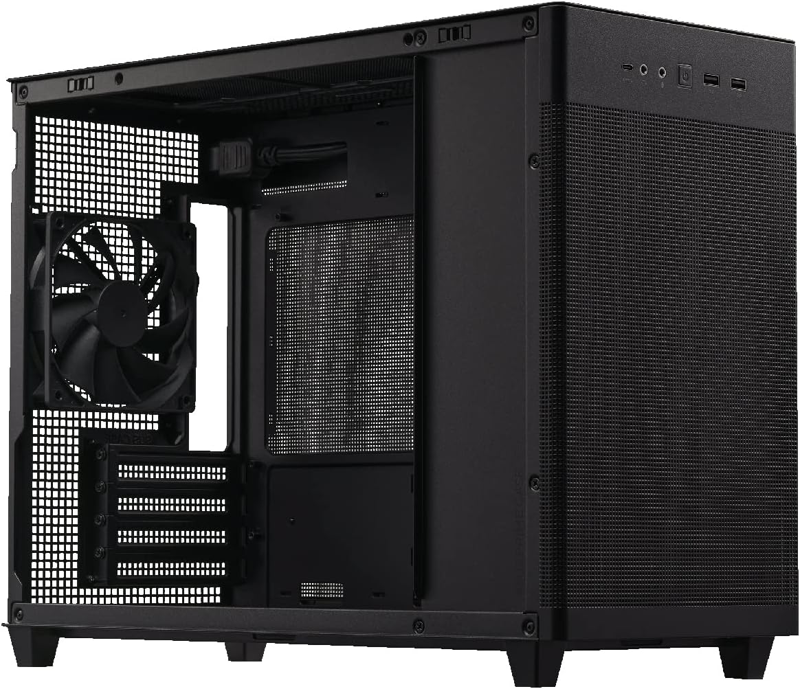 ASUS Prime AP201 MicroATX Mini Tower Black