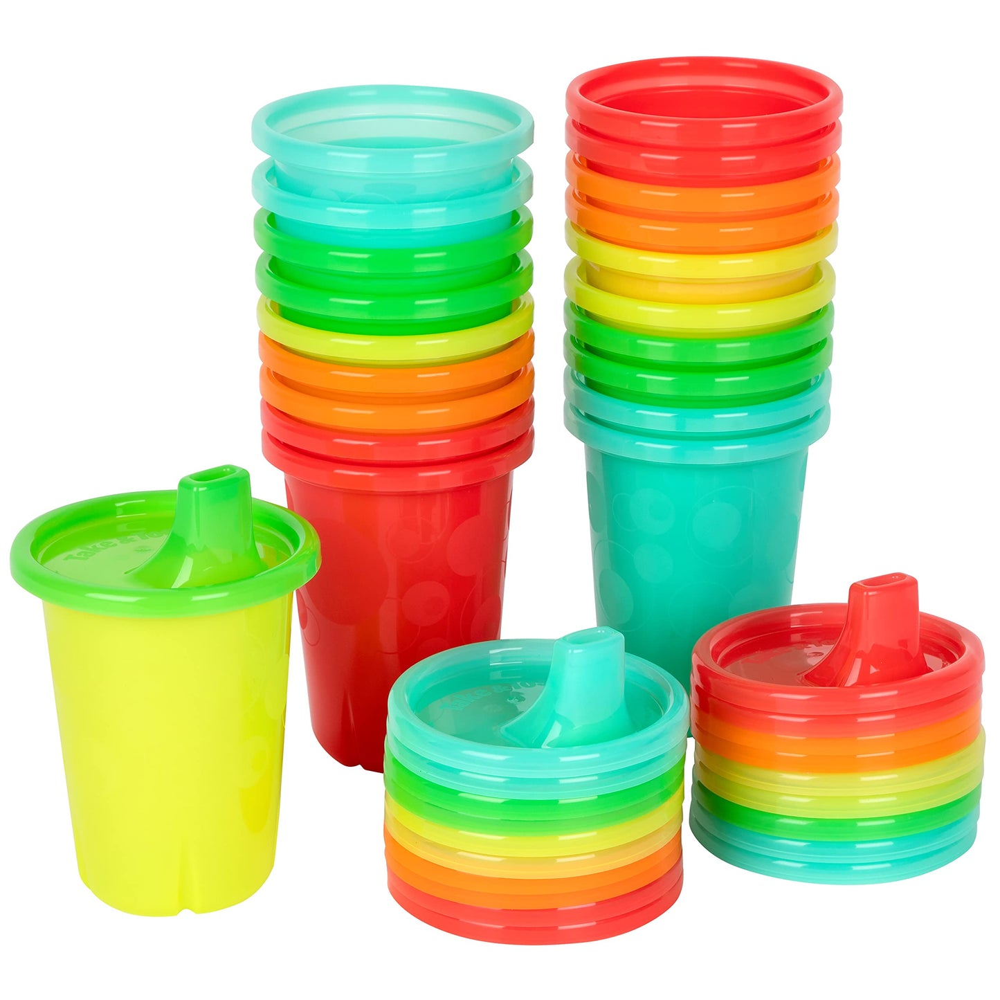 The First Years Take & Toss 7Oz Spill-Proof 6 Sippy Cup Set