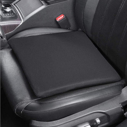 Amazon Basics Memory Foam Seat Cushion - Black, Square