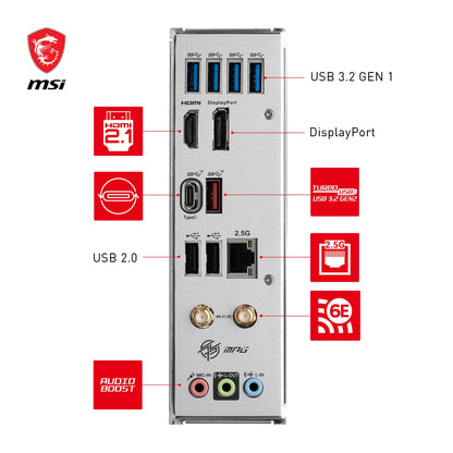 MSI PRO B760-P WIFI DDR4 Motherboard, ATX - Supports Intel 12th & 13th Gen Core Processors, LGA 1700 - DDR4 Memory Boost 5333+MHz/OC, PCIe 4.0 x16 Slots, M.2 Gen4 Slots, 2.5G LAN, Wi-Fi 6E