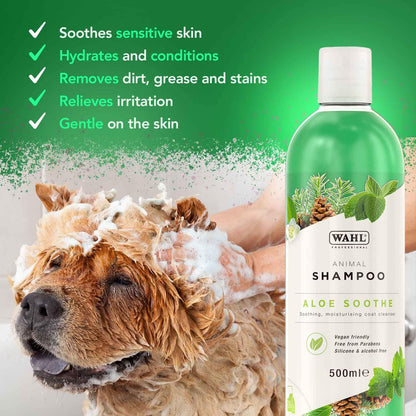 Wahl Mucky Puppy Shampoo, Dog Shampoo, Shampoo for Pets, Gentle Pet Friendly Formula, Sensitive Skin, Shampoo for Young Animals, Ready-to-Use, Remove Dirt.