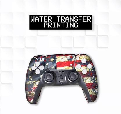 BCB Controller Customised for PS5 Controller Wireless. Original Playstation 5 Controller Compatible with Custom PS5 Remote Control Console. Customized with Permanent Hydro-dip Printing (Not a Skin)