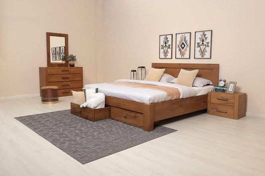 Pan Emirates Boomerang Bedroom Set (180x200cm)- 5 Pieces