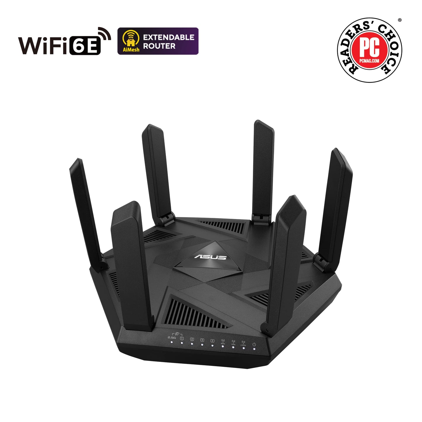 ASUS RT-AX86U (AX5700) WiFi 6 Gaming Router- Dual Band Gigabit Wireless Internet Router, NVIDIA GeForce NOW, 2.5G Port, Gaming & Streaming, AiMesh Compatible, 4G 5G Router Replacement