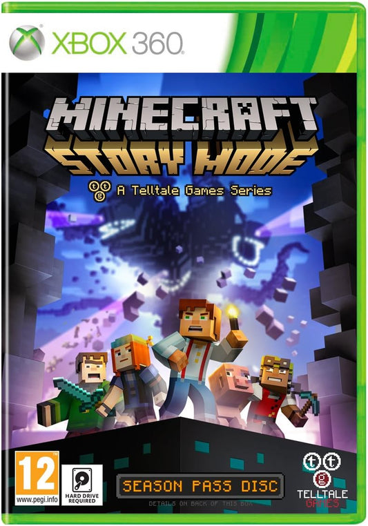 X BOX 360 MINECRAFT STORY MODE