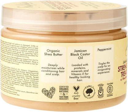 Shea Moisture Jamaican Black Castor Oil Strengthen & Restore Treatment Masque, 326g