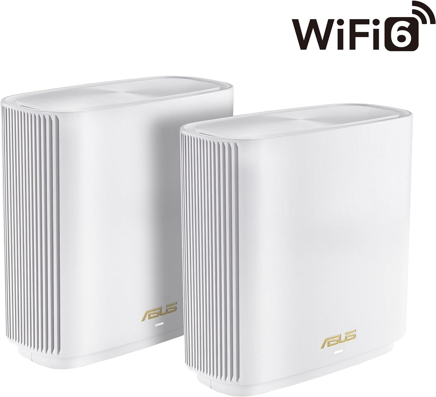 ASUS ZenWiFi XT9 AX7800 Tri-Band WiFi 6 Mesh WiFi System, 802.11ax, up to 5700 sq ft & 6+ rooms, AiMesh, Lifetime Free Internet Security, Parental Controls, Easy Setup, 2.5G WAN port