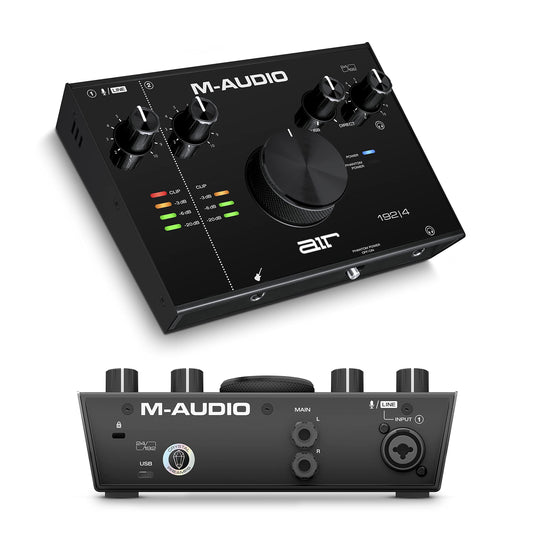 M-Audio Air 192|4 — 2-In/2-Out USb Audio Interface With Recording Software From Protools & Ableton Live, PlUS Studio-Grade Fx Virtual Instruments