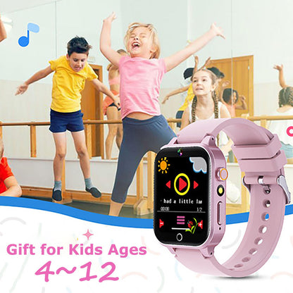 Smart Watch for Kids, with 26 Puzzle Games, Touch Screen, HD Camera, Alarm Clock, Toys for Ages 4-12 Years Old.Birthday Gift for Boys Girls