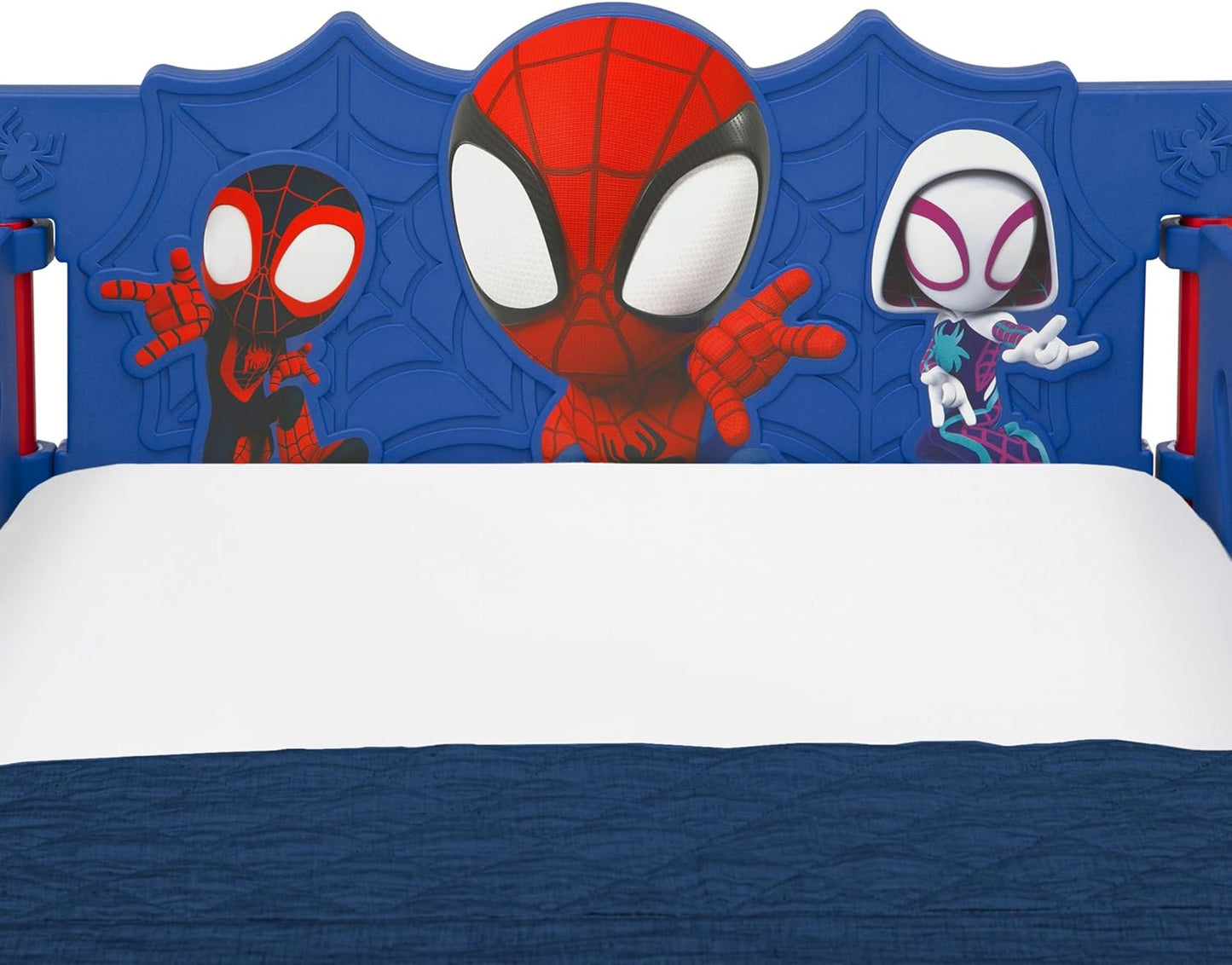 Delta Children - Spidey and His Amazing Friends 3D Toddler Bed, Blue