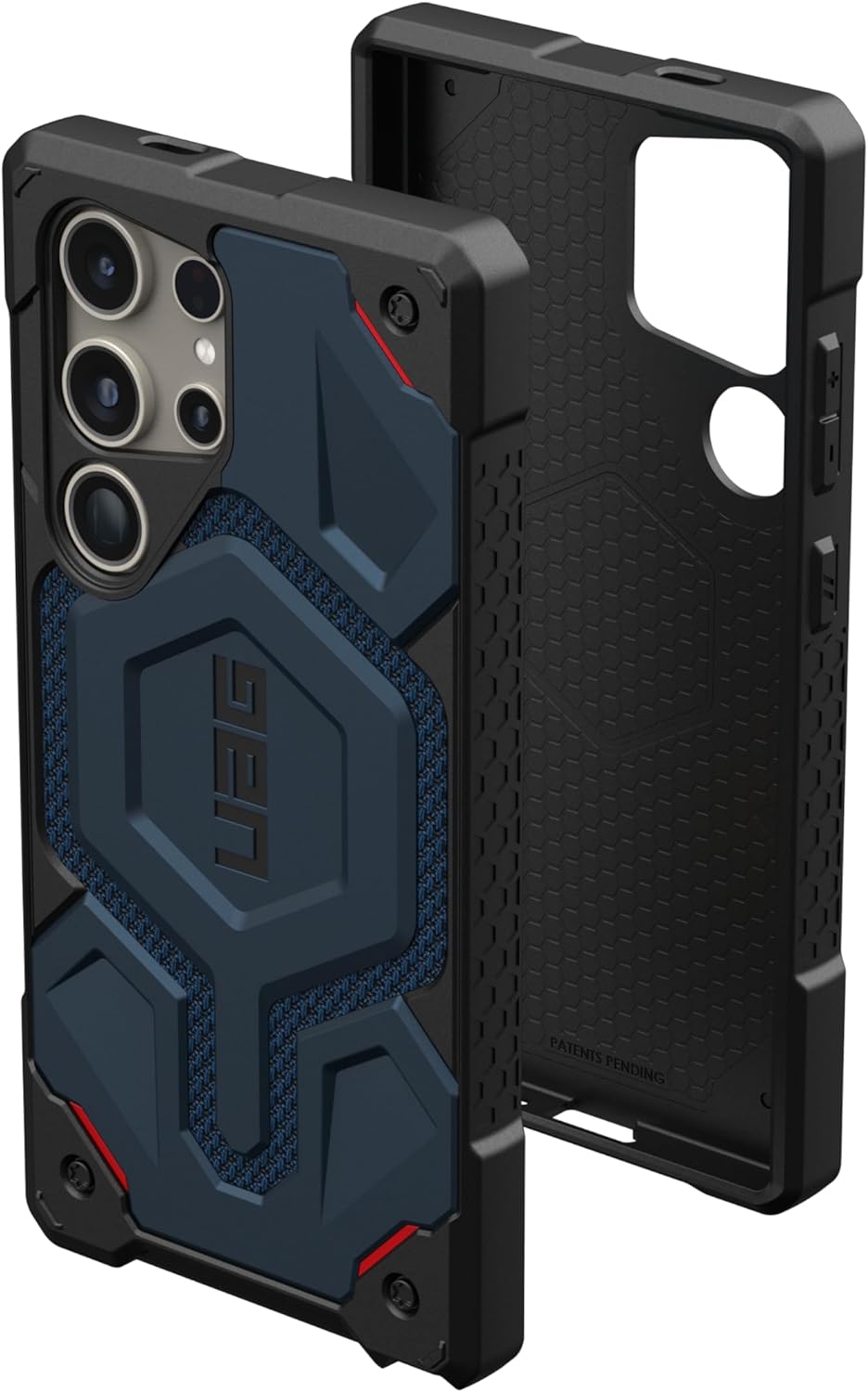 Urban Armor Gear UAG Monarch Pro Kevlar [MagSafe Compatible] Samsung Galaxy S24 ULTRA case cover [25 Feet Drop tested] - Kevlar Black