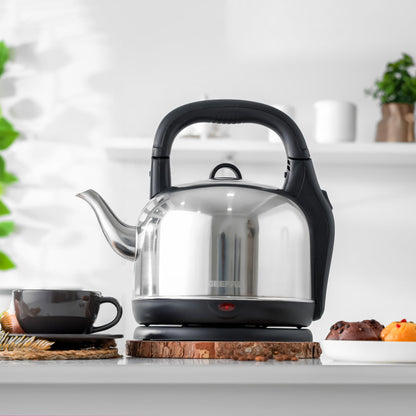 Geepas Kettle, Silver, GK38024, 4.2 Litre