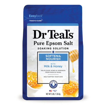 Dr Teal'S Epsom Relax Salt And Relief With Eucalyptus Spearmint, 1.36 KilogRAM