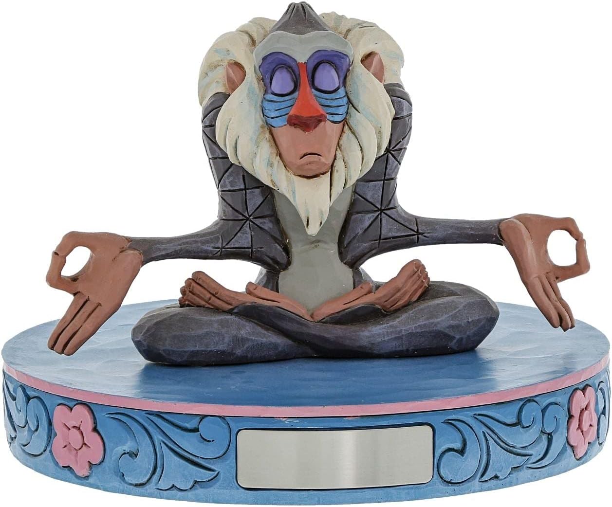 Enesco - 6000962 Disney Traditions by Jim Shore Lion King Rafiki Figurine, 3.1 Inch, Multicolor