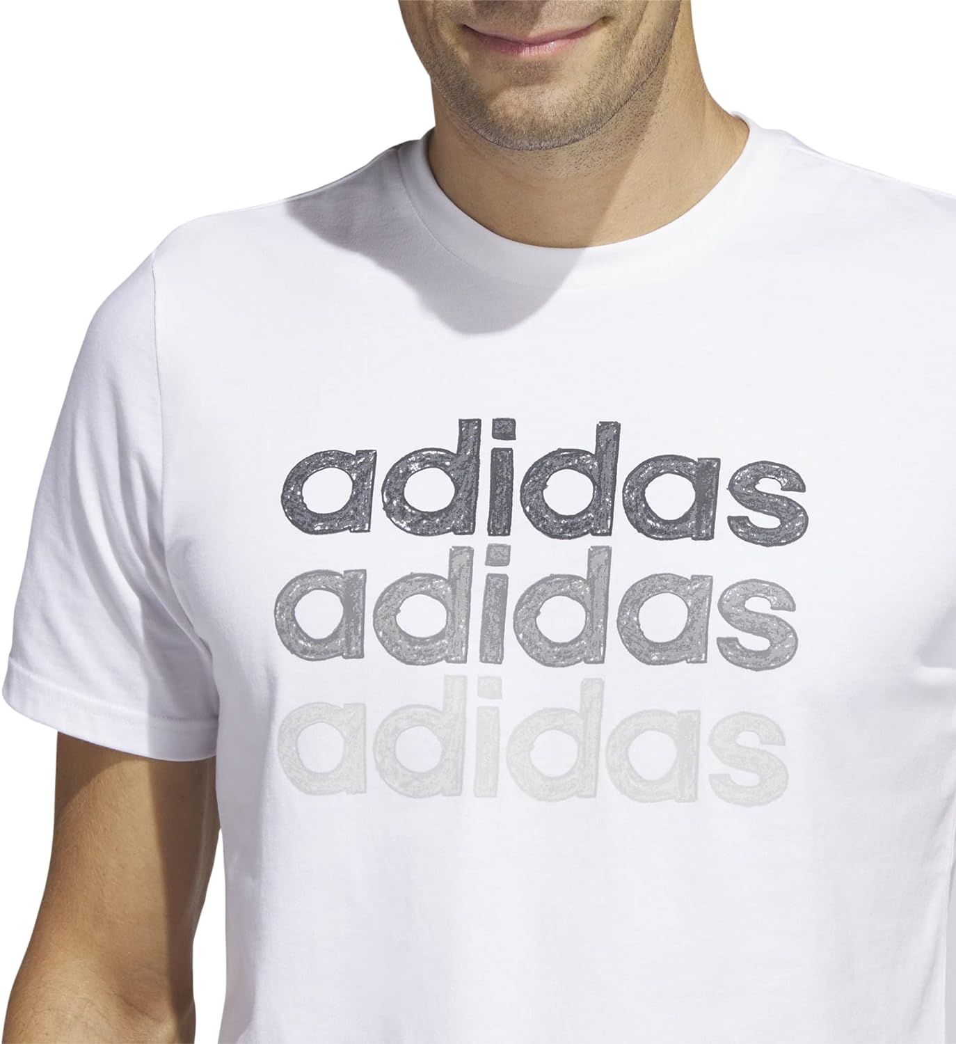 adidas Men's Multi Linear Sportswear Graphic T-Shirt