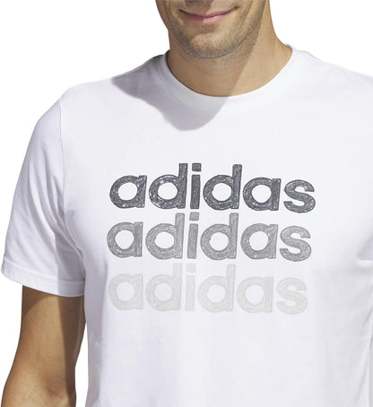 adidas Men's Multi Linear Sportswear Graphic T-Shirt