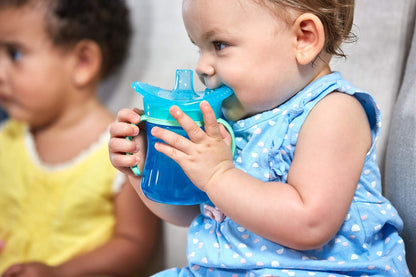 The First Years Teethe Around Sensory Trainer Sippy Cup, Pink