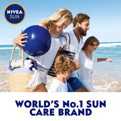 NIVEA SUN Lotion, UVA & UVB Protection, Protect & Moisture, SPF 50+, 200ml