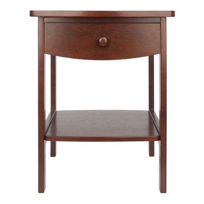 Winsome Accent Table, Wood, Walnut, Furniture