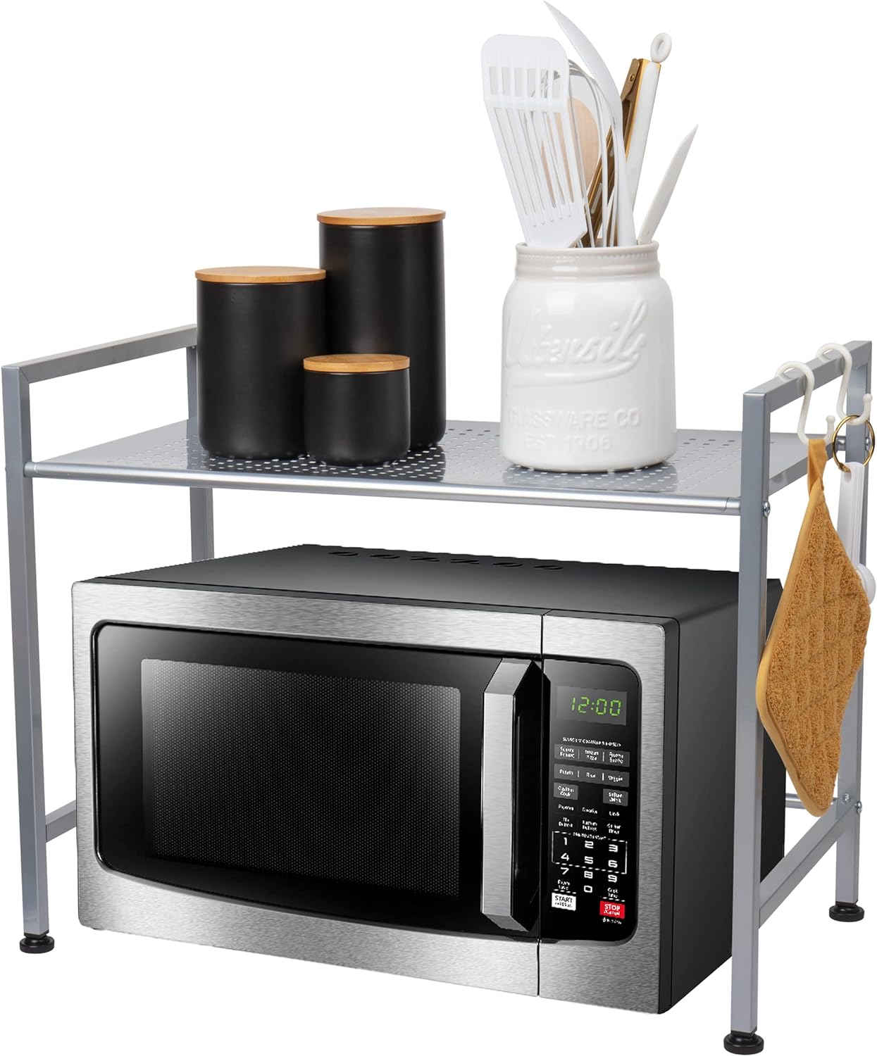 Mind Reader Microwave Black 1Tcoumic-Blk