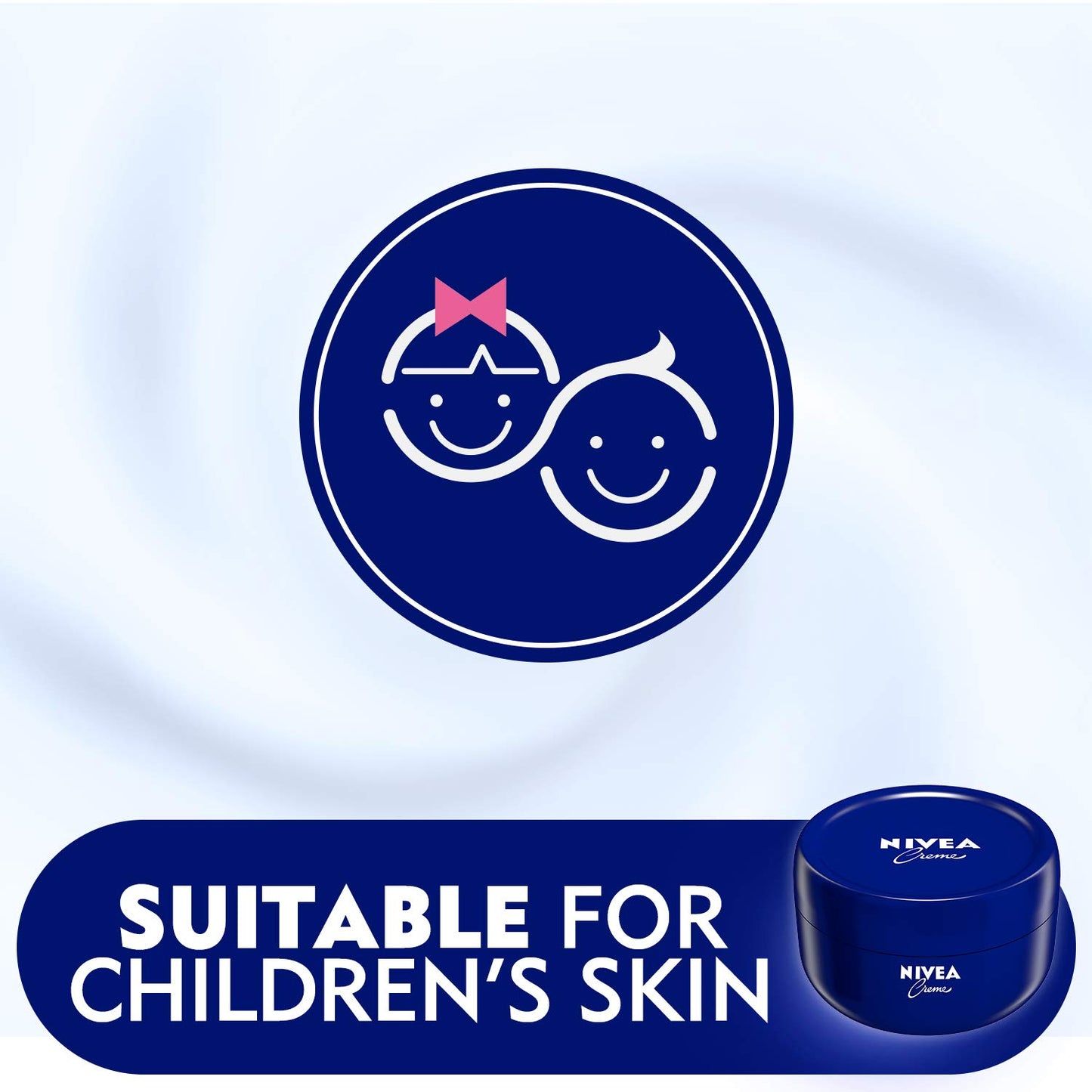 NIVEA Moisturising Cream, Universal All Pourpose Moisturizer for Face Body Hands, Tin 400ml