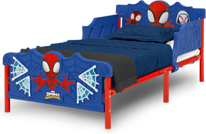 Delta Children - Spidey and His Amazing Friends 3D Toddler Bed, Blue