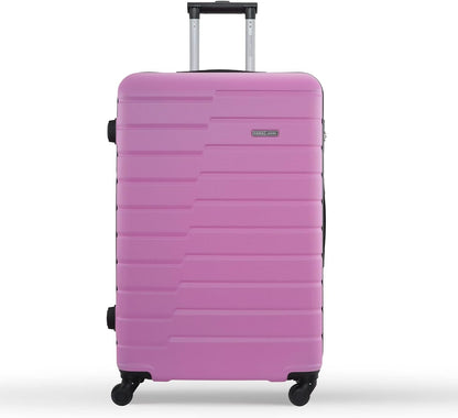 PARA JOHN Lightweight 1 Piece Single Size Abs Hard Side Small Cabin Carry Travel Luggage Trolley Bag With Lock For Men, Women, Unisex Hard Shell Strong Pink