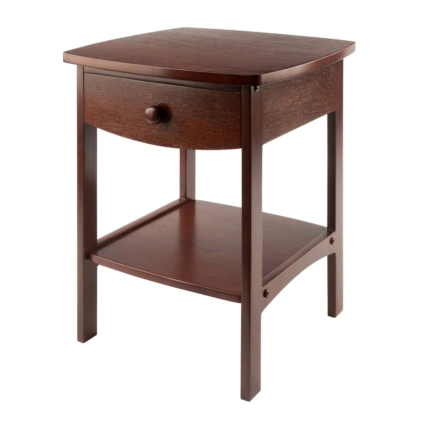 Winsome Accent Table, Wood, Walnut, Furniture