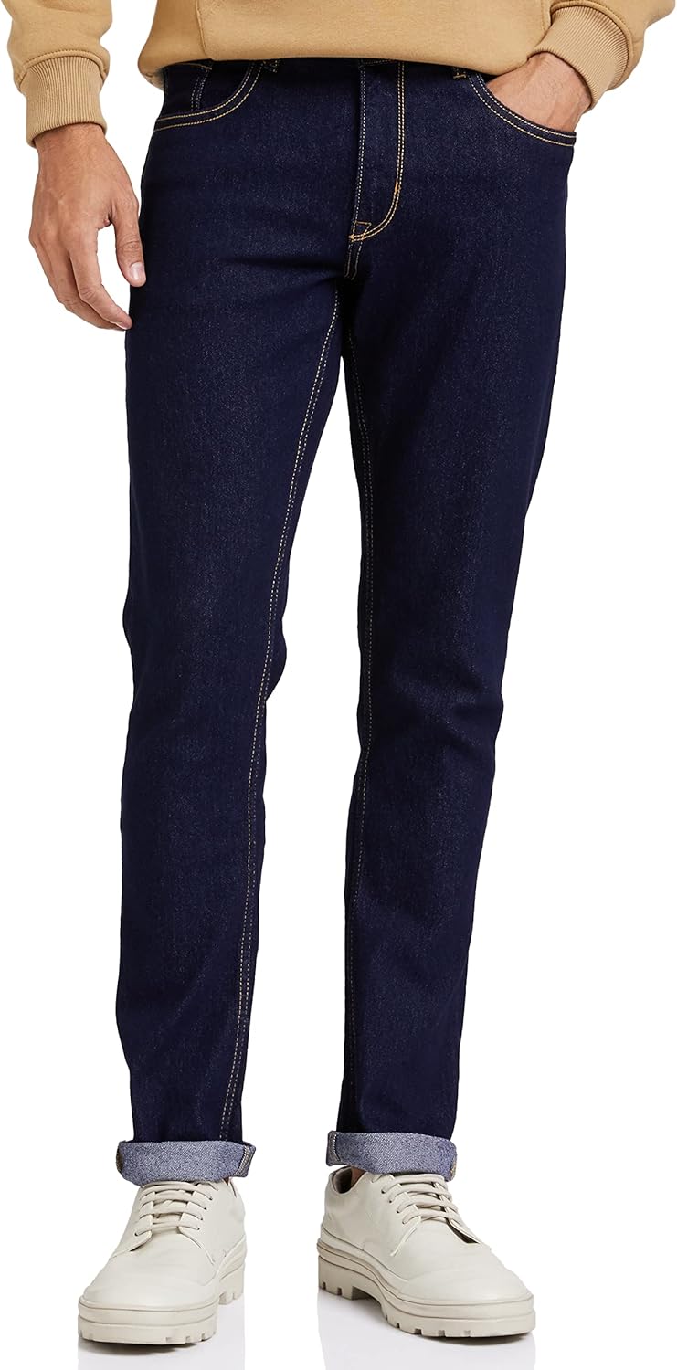 DIVERSE Men's Slim Fit Jeans