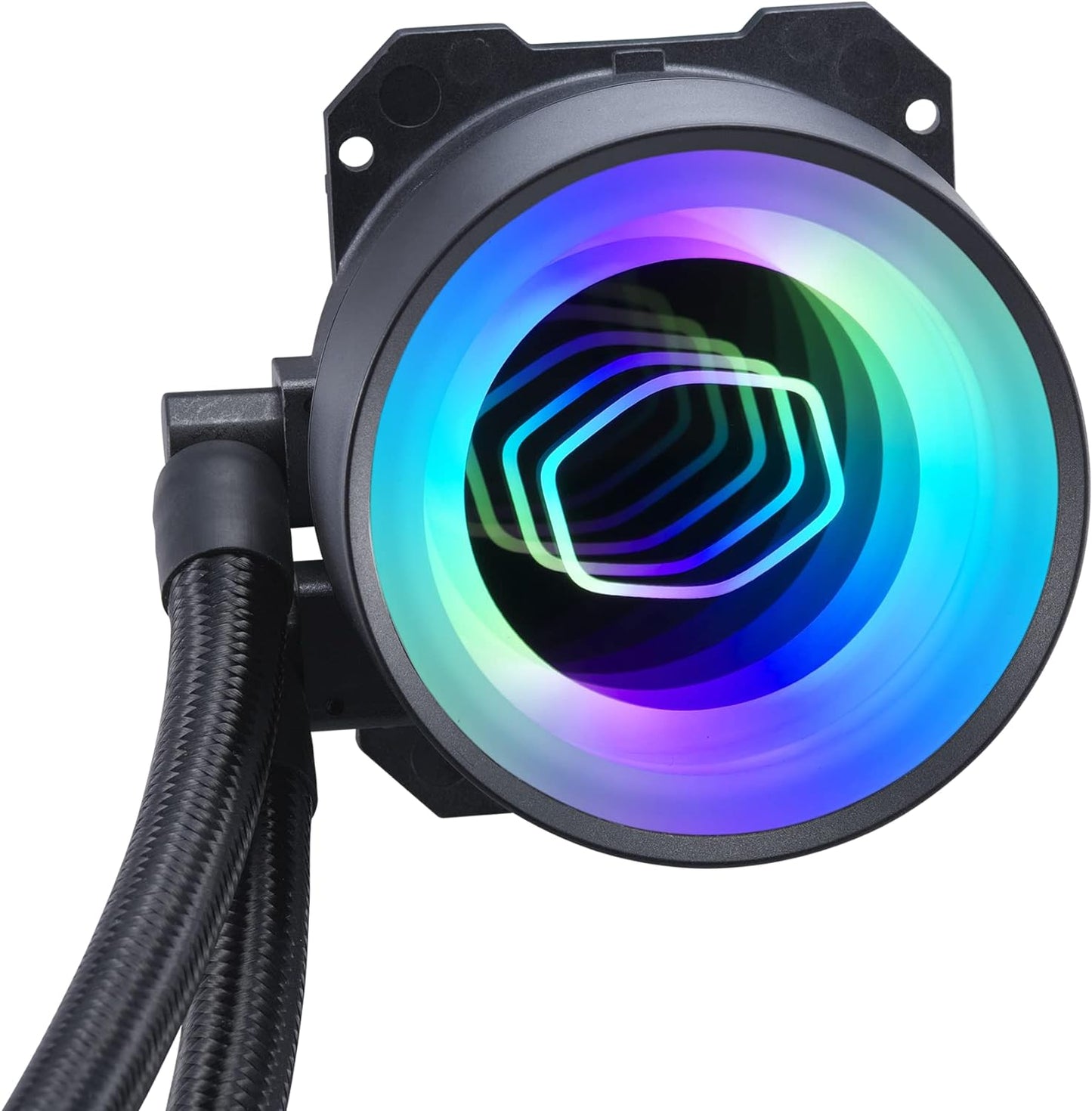 Cooler Master Masterliquid ml280 Mirror ArGB Close-Loop Aio Cpu Liquid Cooler, Mirror ArGB Pump, 280 Radiator, Dual Sickleflow 140mm, 3Rd Gen Dual Chamber Pump For Amd Ryzen/Intel Lga1700*/1200/115X