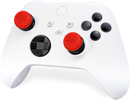KontrolFreek Fps Freek Inferno For Xbox One and Xbox Series X Controller | Performance Thumbsticks | 2 High-Rise Concave | Red