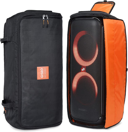 Binsuca Speaker Bag Rugged Speaker Bag Carry Case Compatible with JBL Party Box Series, Portable Speaker Carry Tote Bag Backpack (For JBL Partybox 310 bag)