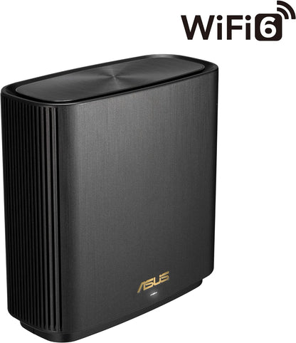 ASUS ZenWiFi XT9 AX7800 Tri-Band WiFi 6 Mesh WiFi System, 802.11ax, up to 5700 sq ft & 6+ rooms, AiMesh, Lifetime Free Internet Security, Parental Controls, Easy Setup, 2.5G WAN port