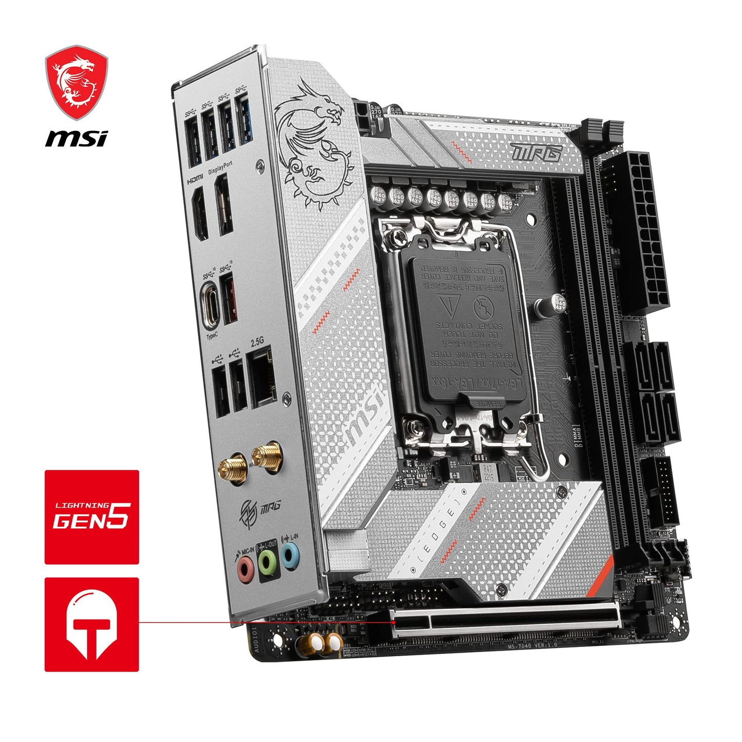 MSI PRO B760-P WIFI DDR4 Motherboard, ATX - Supports Intel 12th & 13th Gen Core Processors, LGA 1700 - DDR4 Memory Boost 5333+MHz/OC, PCIe 4.0 x16 Slots, M.2 Gen4 Slots, 2.5G LAN, Wi-Fi 6E