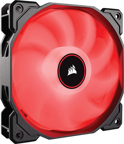 CORSAIR AF140 LED Low Noise Cooling Fan, Dual Pack - White, 140 mm