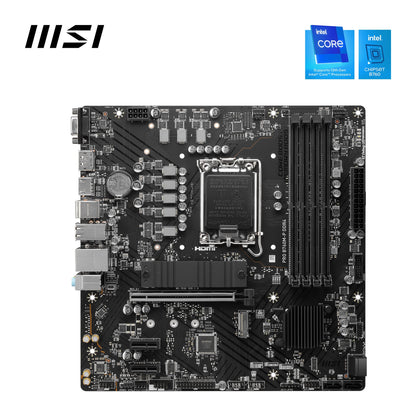 MSI PRO B760-P WIFI DDR4 Motherboard, ATX - Supports Intel 12th & 13th Gen Core Processors, LGA 1700 - DDR4 Memory Boost 5333+MHz/OC, PCIe 4.0 x16 Slots, M.2 Gen4 Slots, 2.5G LAN, Wi-Fi 6E