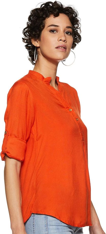 Styleville.in Women's Plain Regular Fit Top