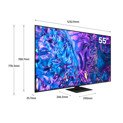 Samsung 55 Inch TV Crystal UHD Crystal Processor 4K Hub - UA55CU7000UXZN (2023 Model)